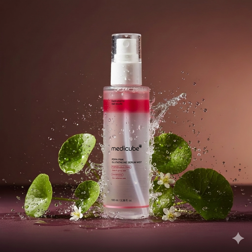Medicube – PDRN Pink Glutathione Serum Mist 100ml