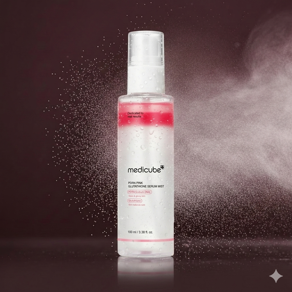 Medicube – PDRN Pink Glutathione Serum Mist 100ml
