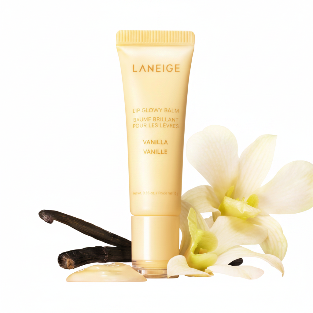 LANEIGE – Lip Glowy Balm Vanilla 10 g