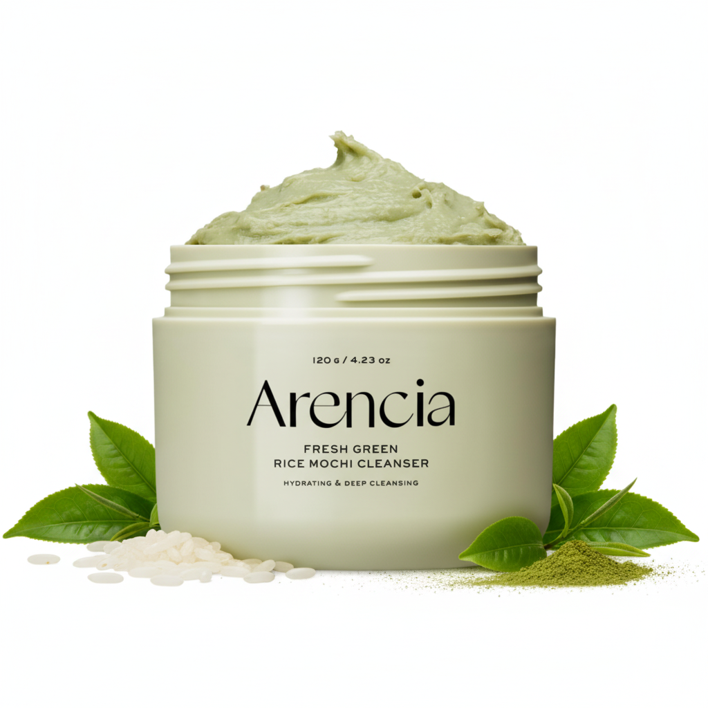 Arencia Mochi Cleanser — Sfondo Bianco