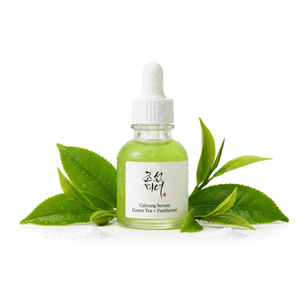 Calming Serum — Sfondo Bianco