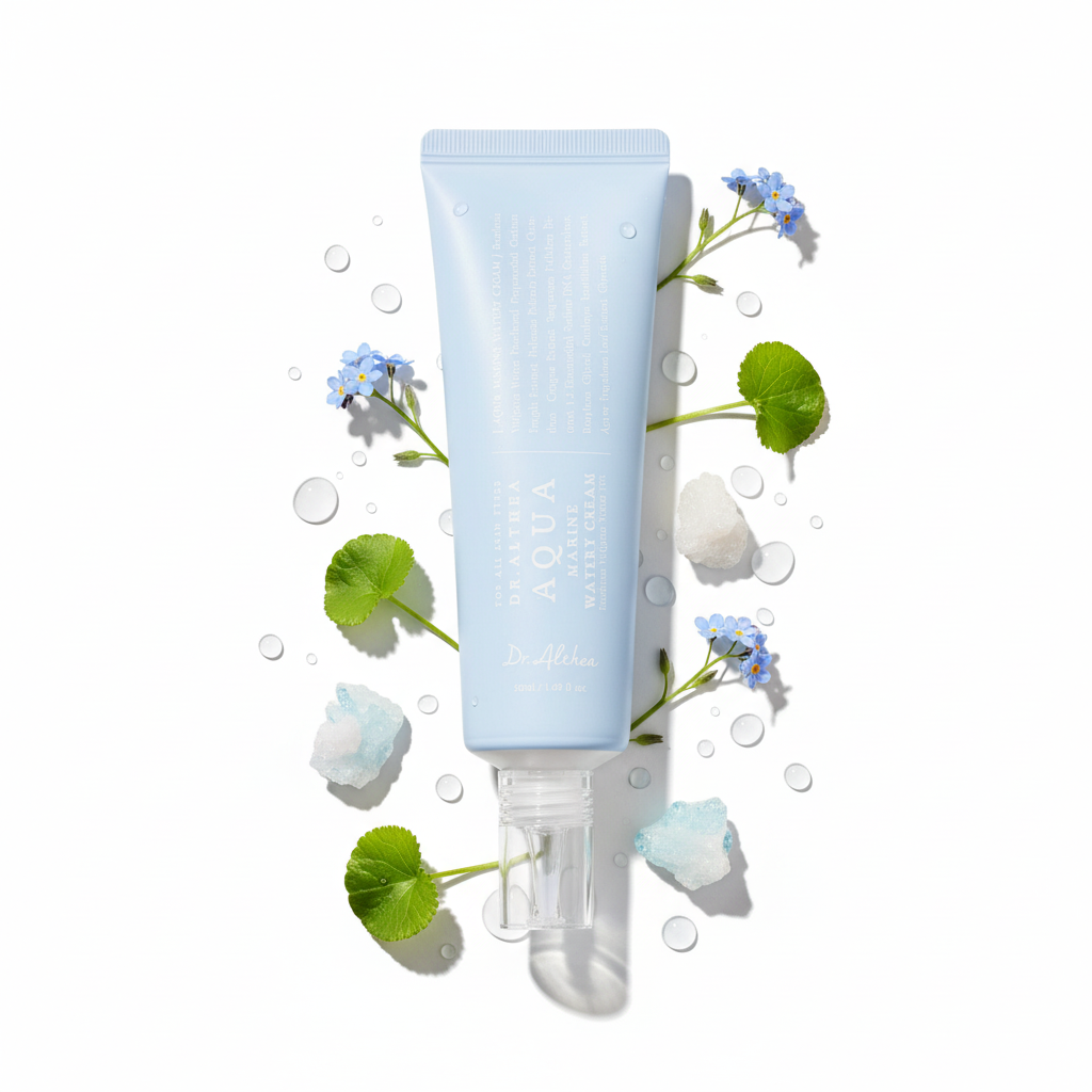 Dr. Althea Aqua Marine - Sfondo Bianco