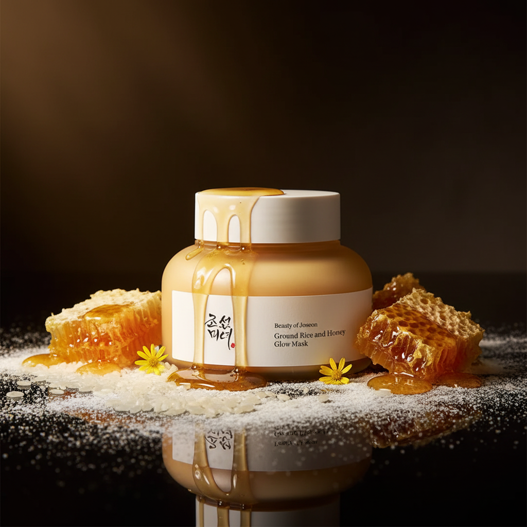 Ground Rice & Honey Mask — Scenografica