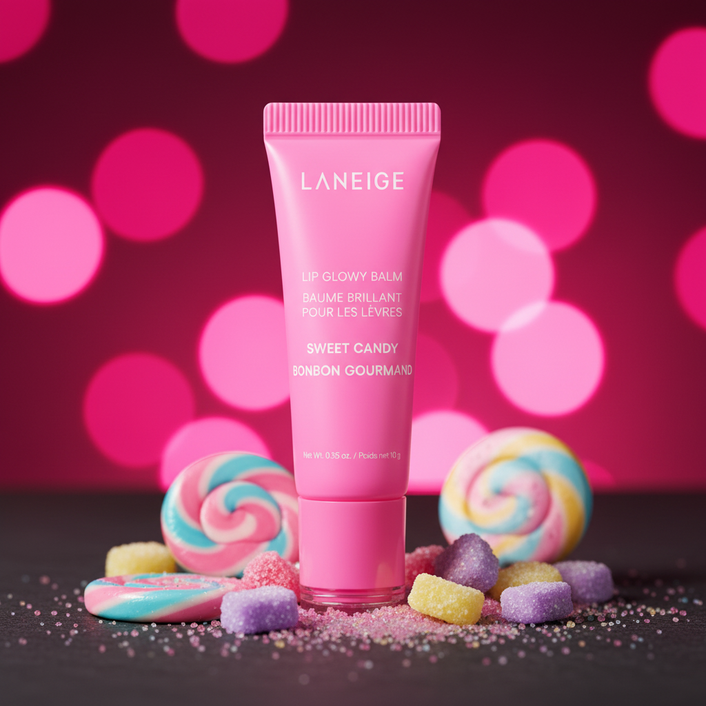 Laneige Sweet Candy — Sfondo Scuro v2
