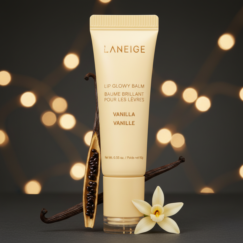 Laneige Vanilla — Sfondo Scuro