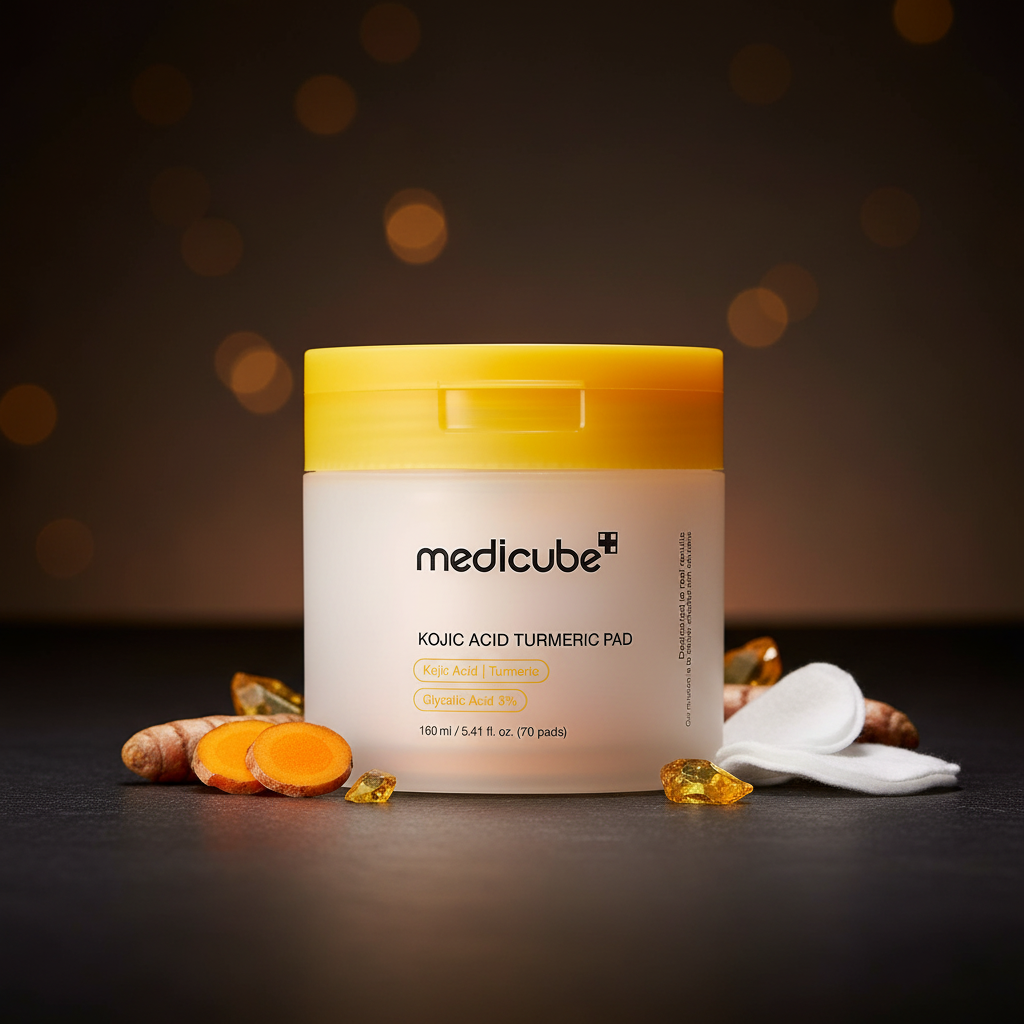 Medicube Turmeric Pad - Dark Editorial