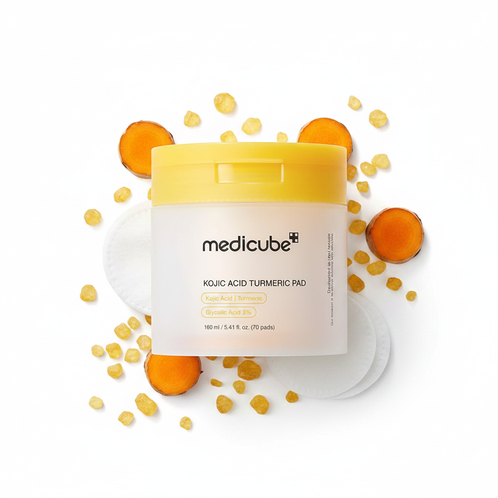 Medicube Turmeric Pad - White Background