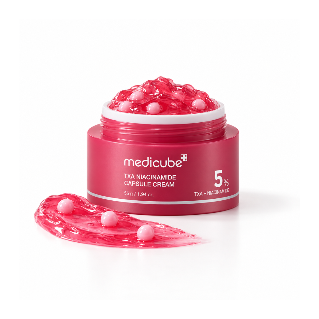 Medicube TXA Capsule Cream su bianco