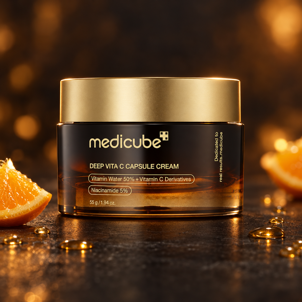Medicube Vita C scenografica scura