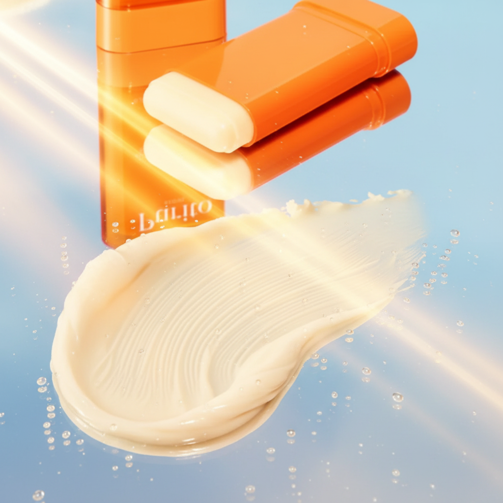 Purito Sunscreen Stick – Texture Effect