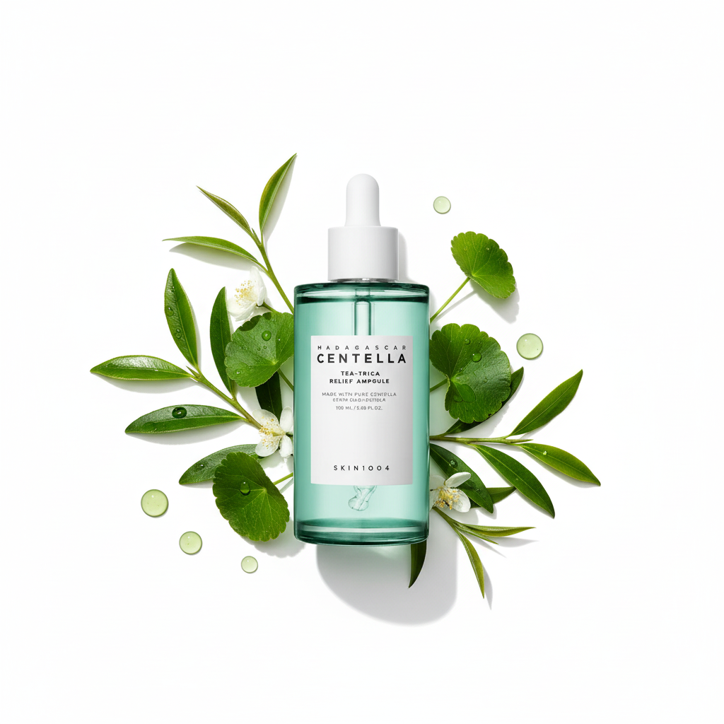 Tea-Trica Relief Ampoule — Sfondo Bianco