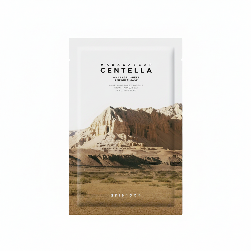 Watergel Mask — Sfondo Bianco